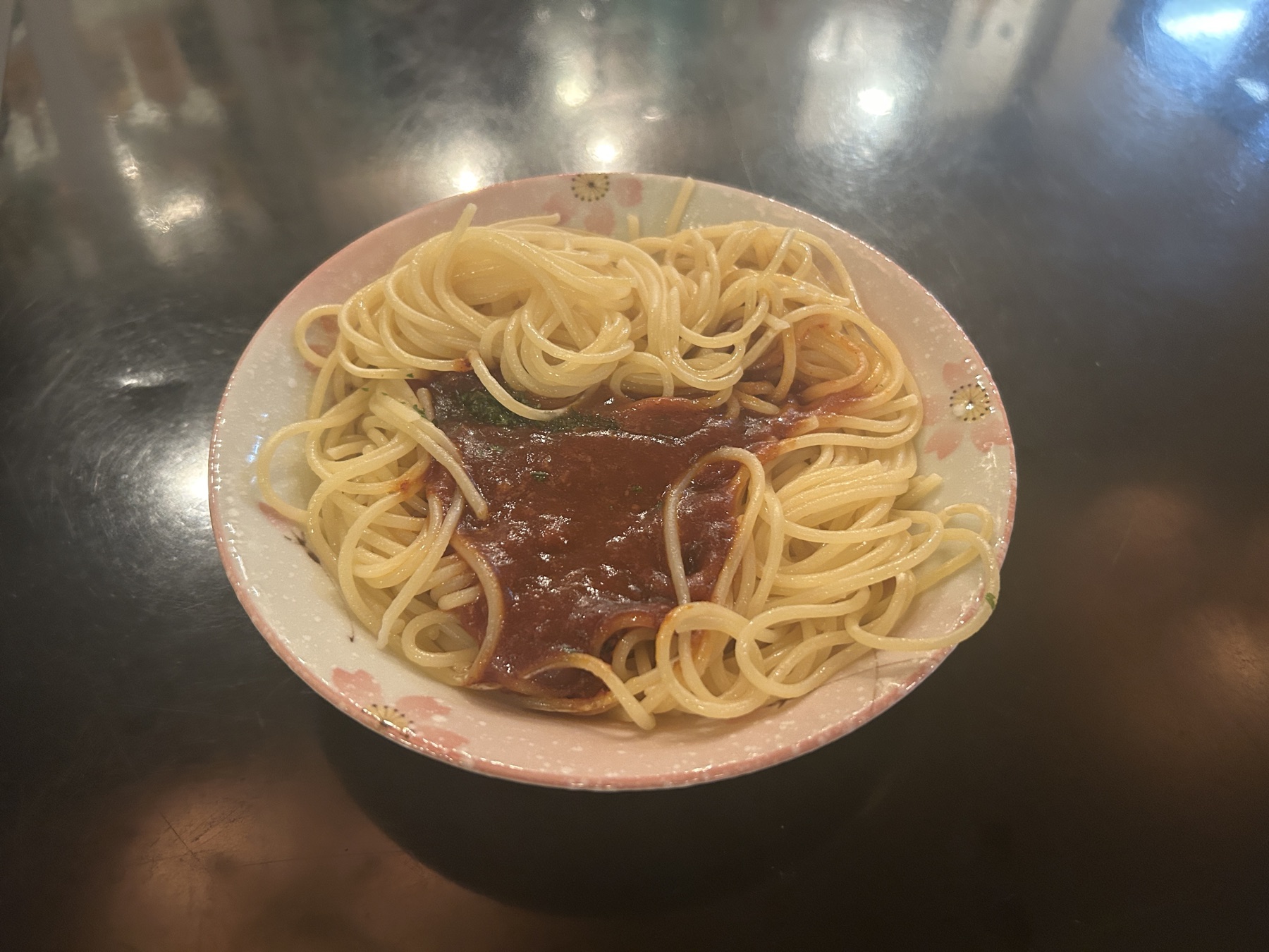 ミートソーススパゲティ